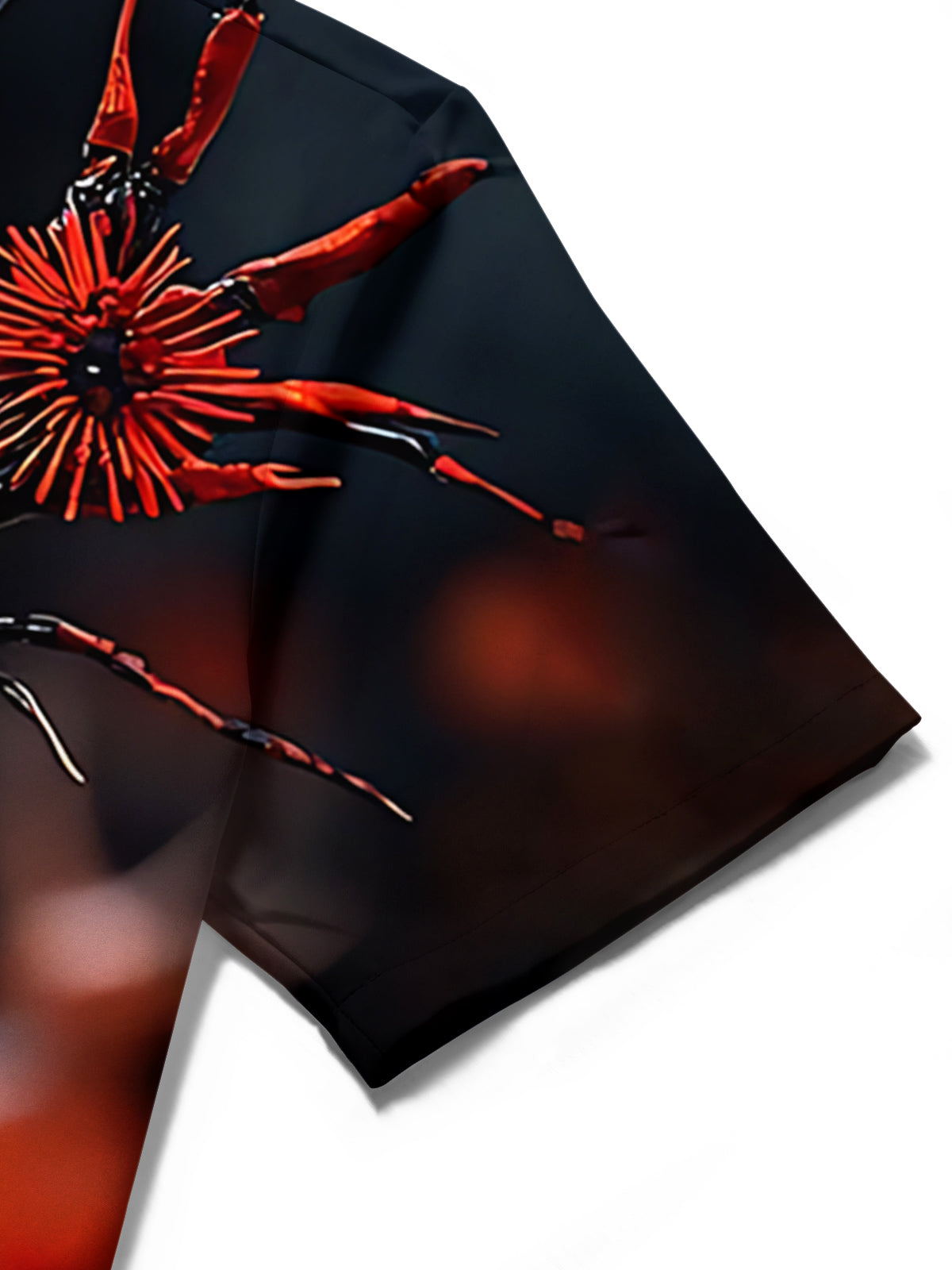 Skull Art Print Men's Pocket Short Sleeve Shirts