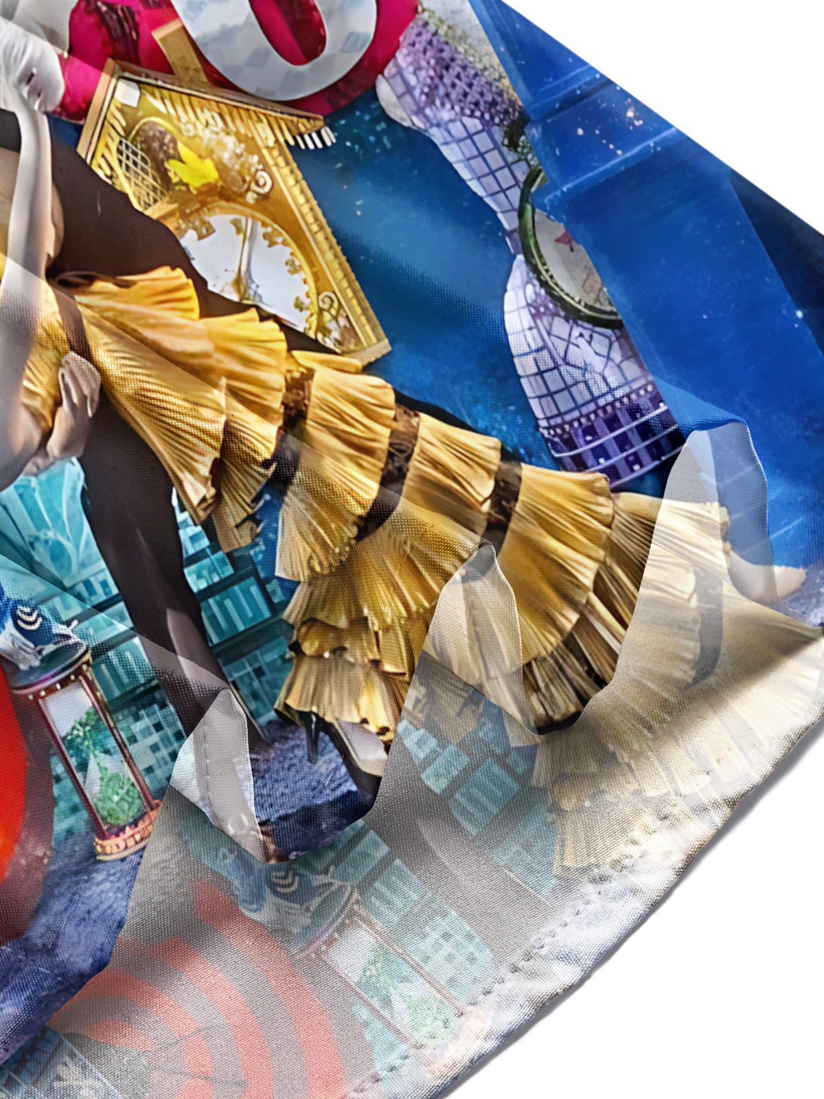 New Year Countdown Art Print Men's Pocket Short Sleeve Shirts