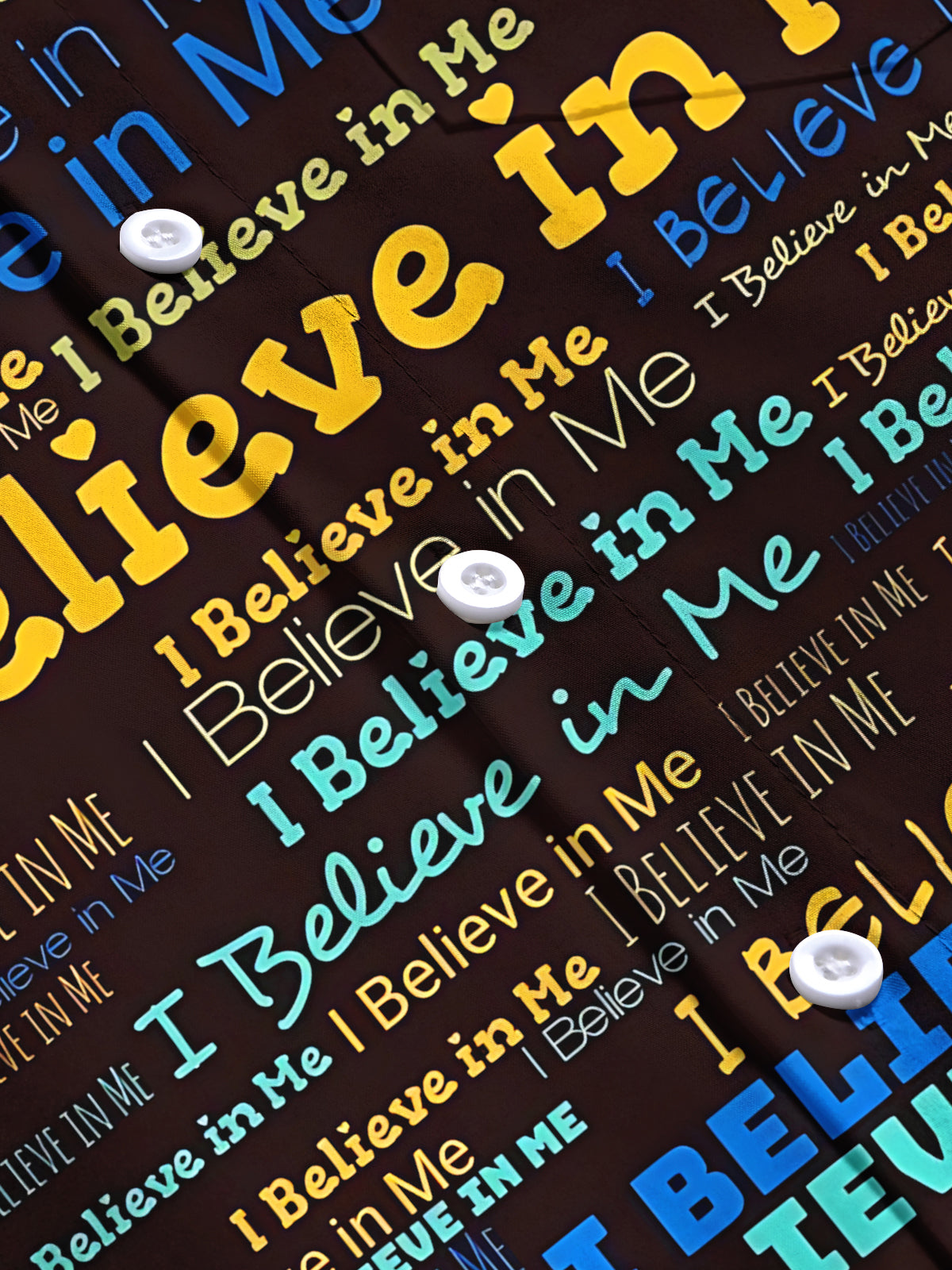 Letter Print Men's Pocket Short Sleeve Shirts