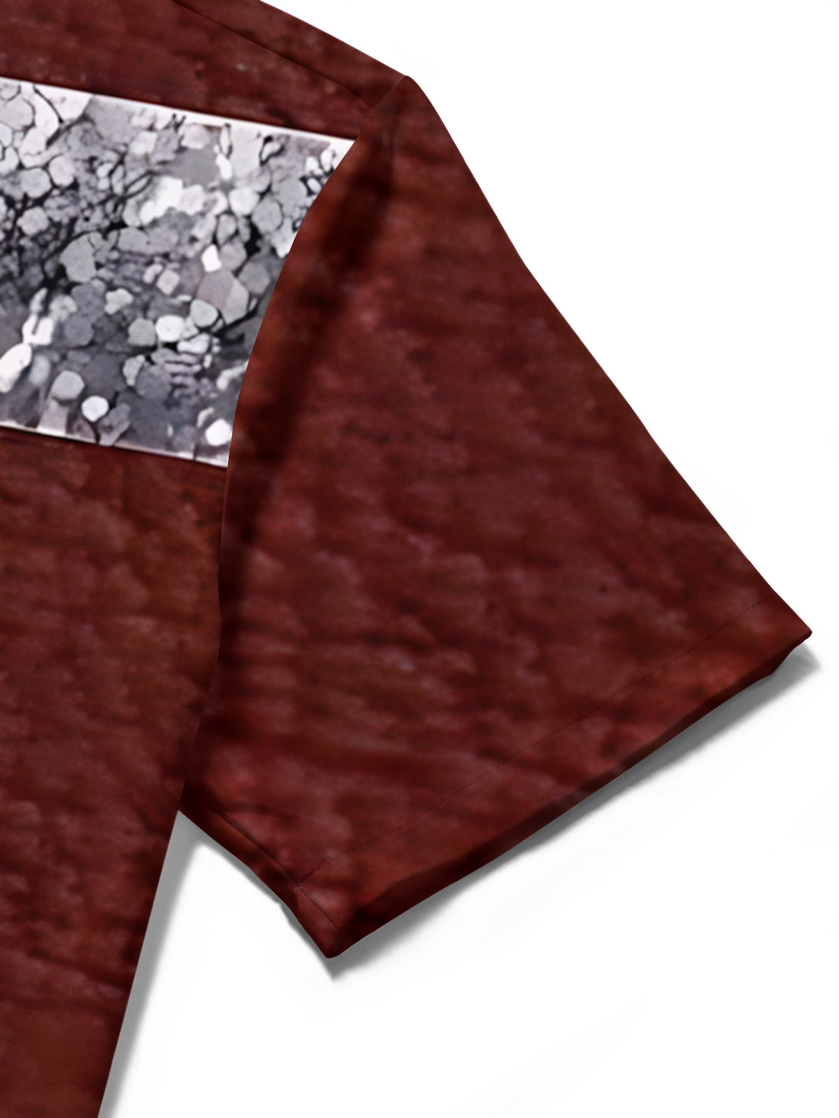 Football Print Men's Pocket Short Sleeve Shirts