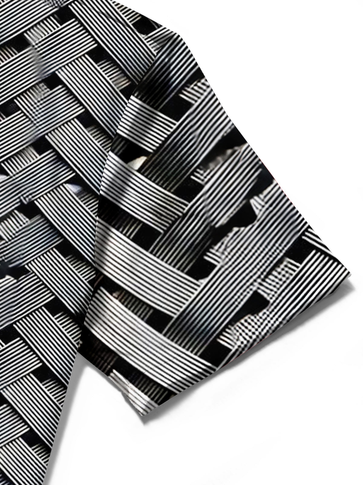 Geometry Men's Pocket Short Sleeve Shirts