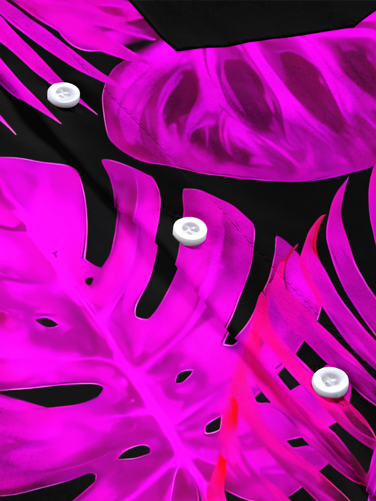 Hawaiian Leaf Men's Pocket Short Sleeve Shirts