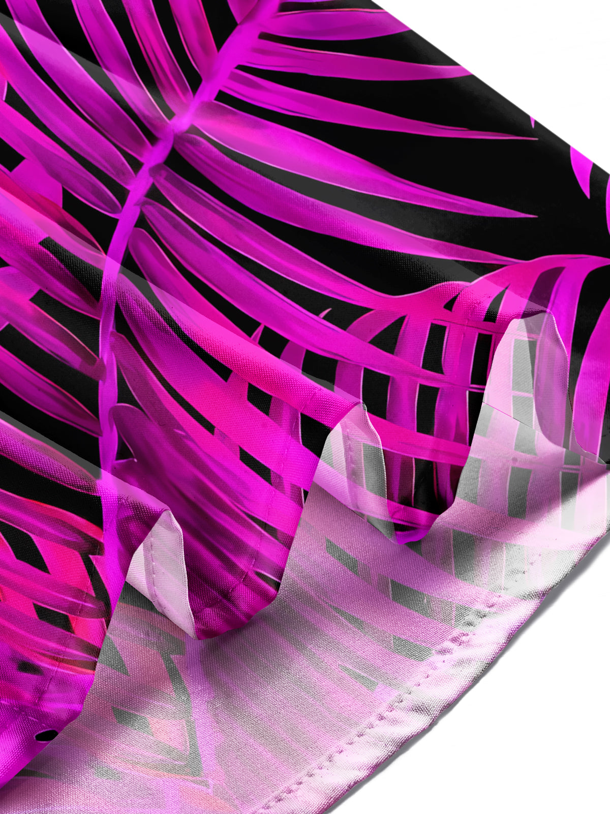 Hawaiian Leaf Men's Pocket Short Sleeve Shirts