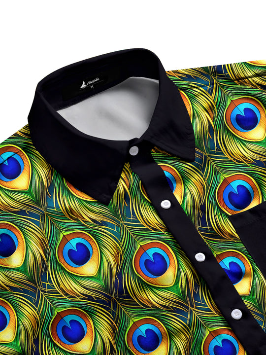 men's tropical shirt side view