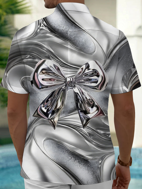 men's pocket shirt back view