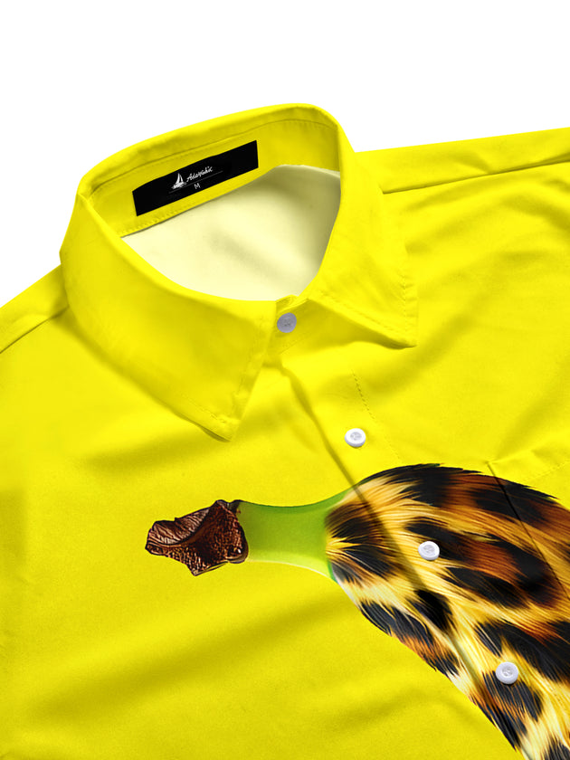 men's tropical shirt side view