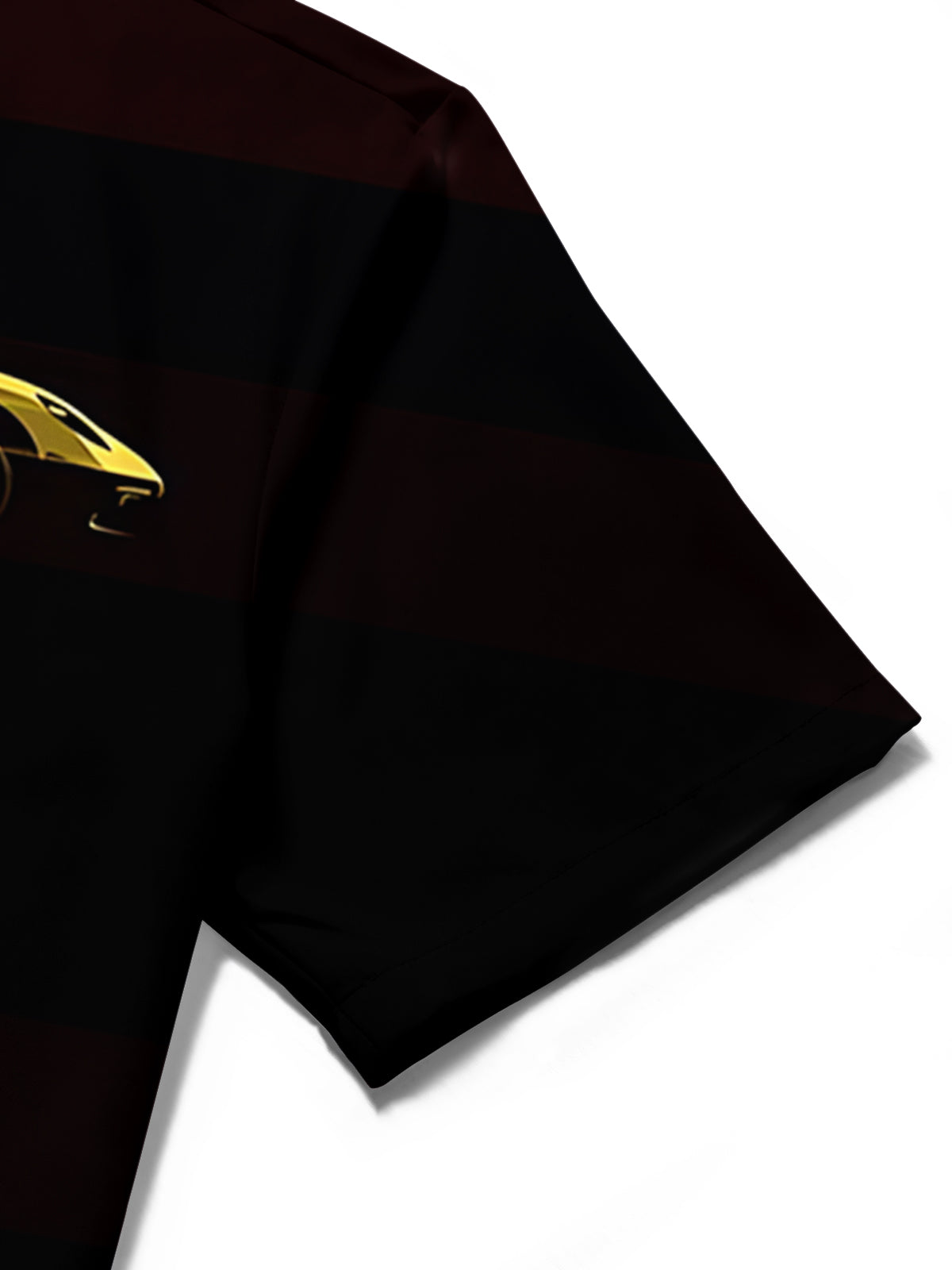 Car Print Men's Pocket Short Sleeve Shirts