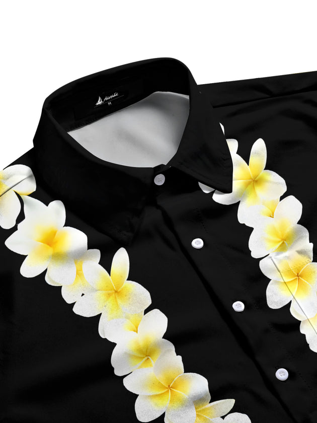men's tropical shirt side view