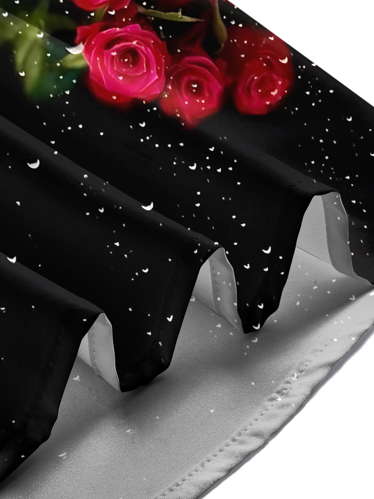 Flower Drop Print Men's Pocket Short Sleeve Shirts