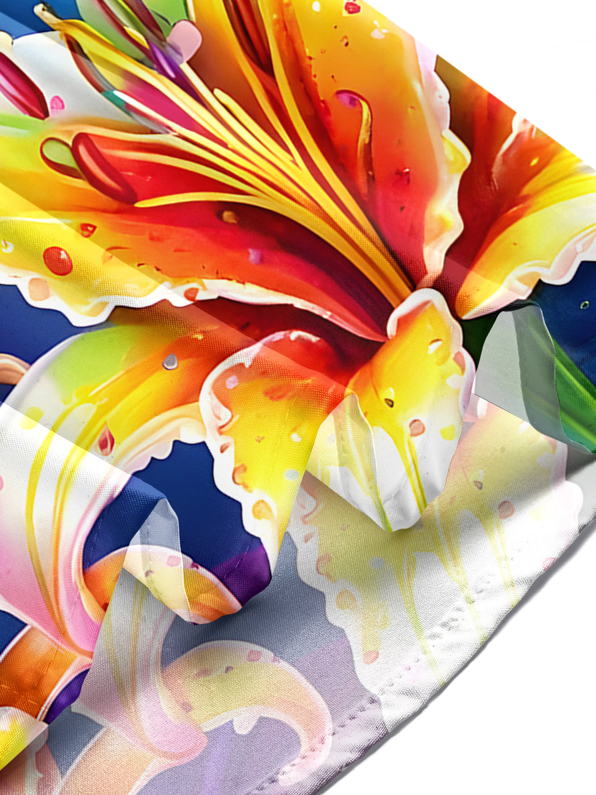 Men's Hawaiian floral pocket short sleeve shirt lifestyle for tropical beach vacation