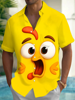 men's shirt front view