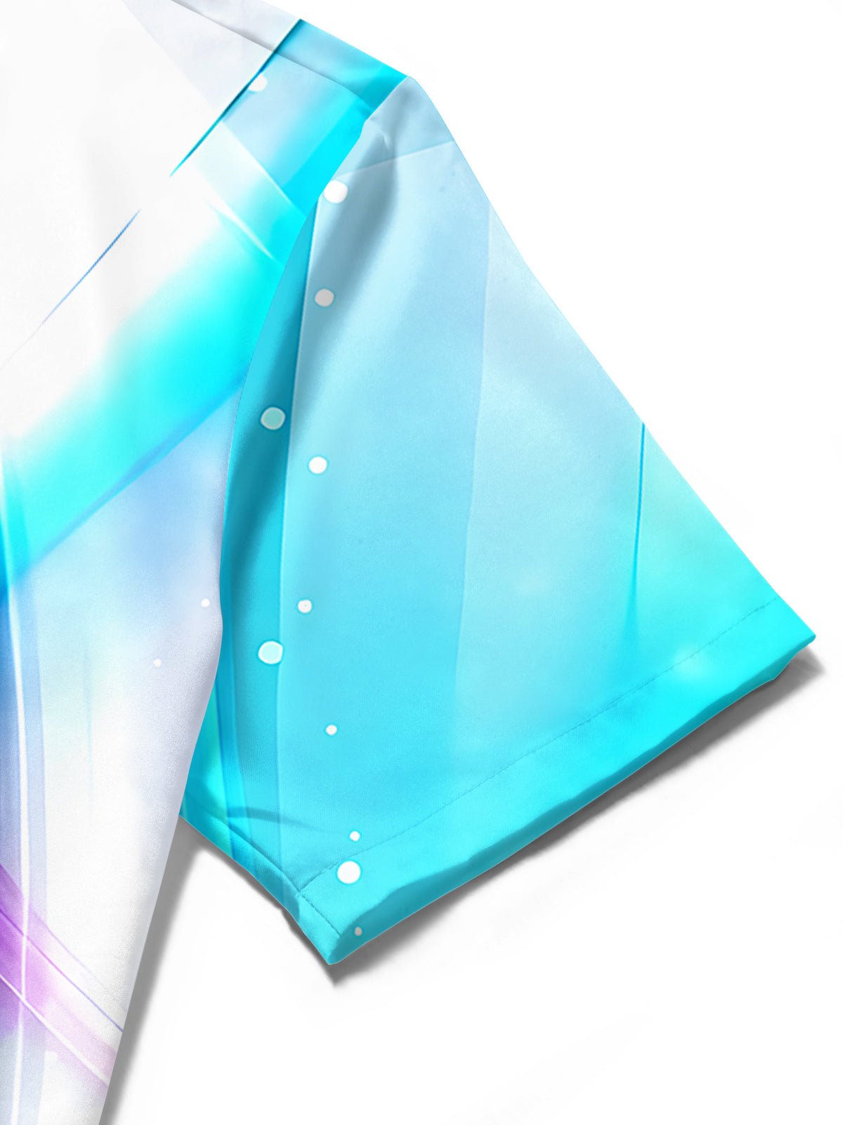 Abstract Men's Pocket Short Sleeve Shirts