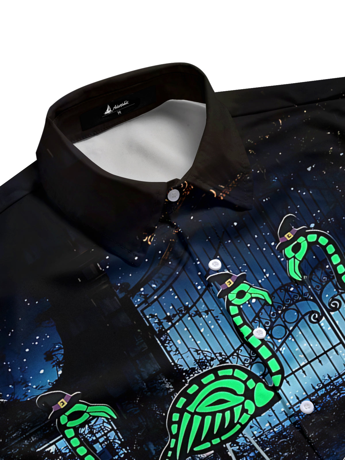 St. Patrick's Day Flamingo Print Men's Pocket Short Sleeve Shirts