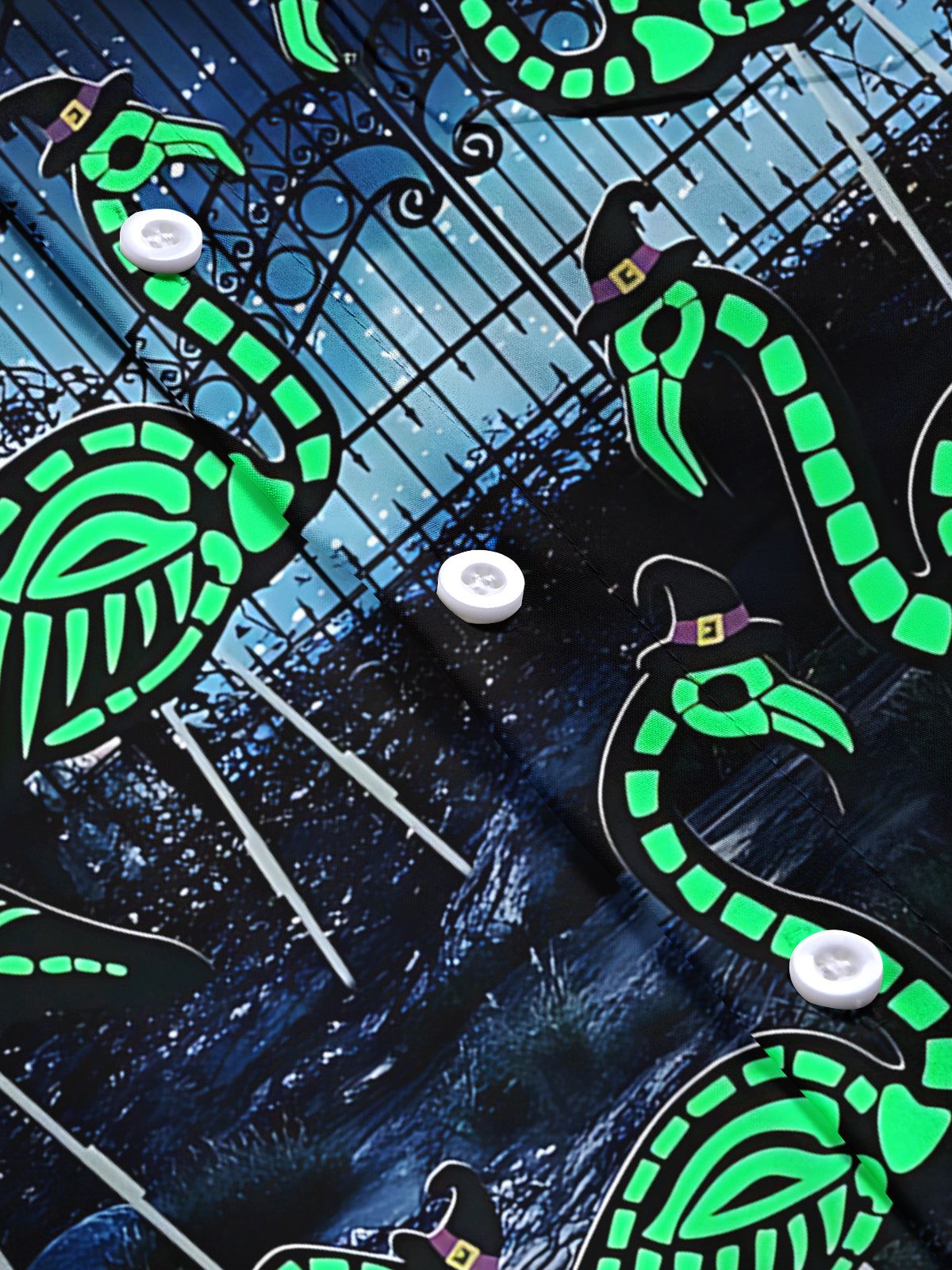 St. Patrick's Day Flamingo Print Men's Pocket Short Sleeve Shirts