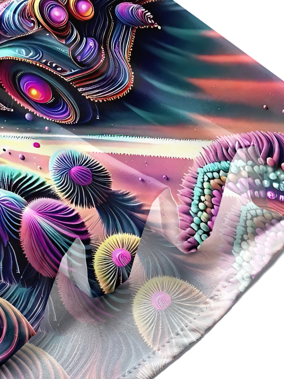 Desert Cactus Car Print Men's Pocket Short Sleeve Shirts