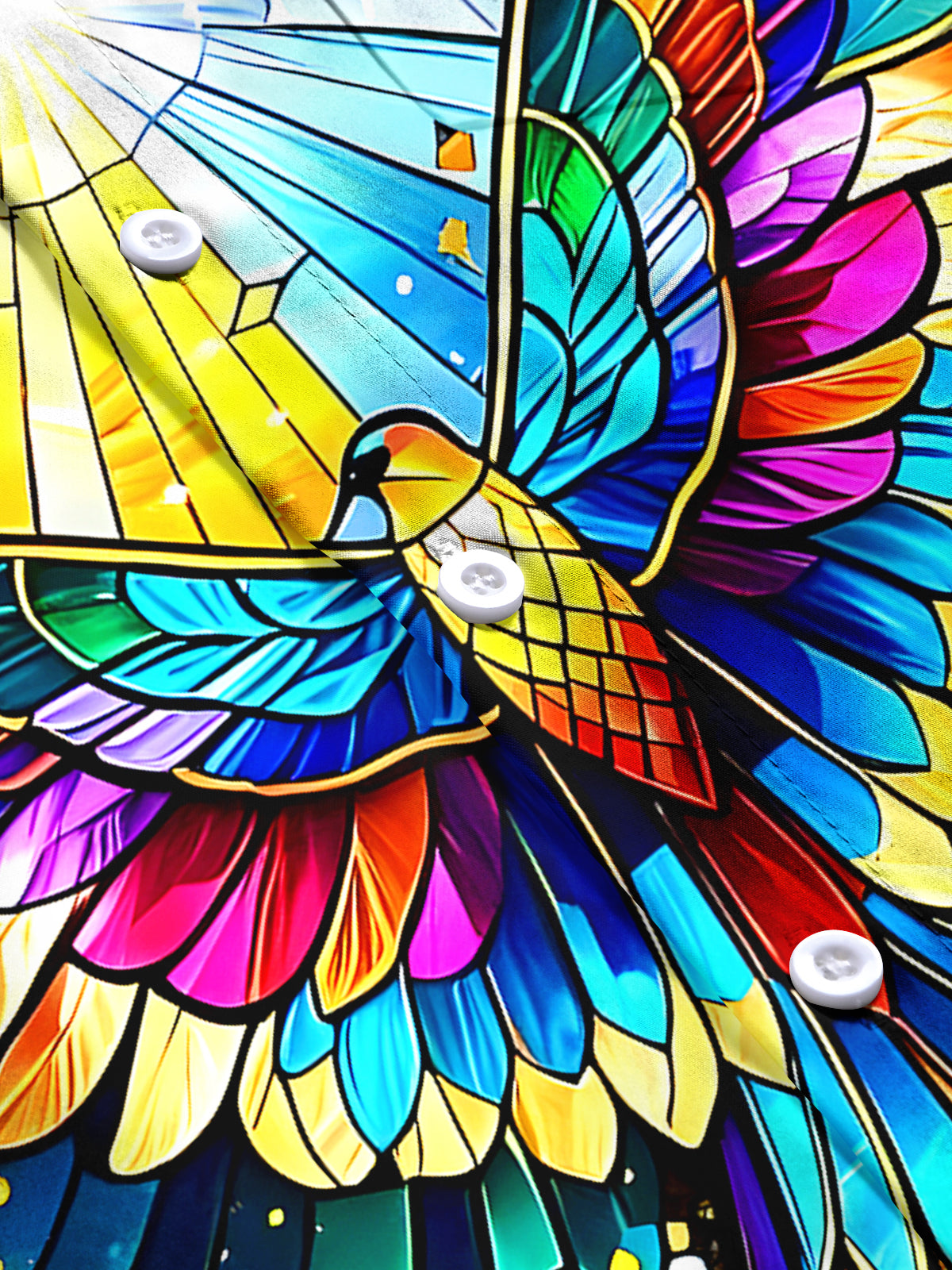 Bird Men's Pocket Short Sleeve Shirts