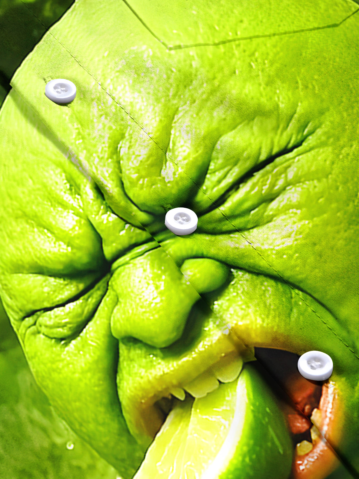 Hawaiian Lemon Men's Pocket Short Sleeve Shirts