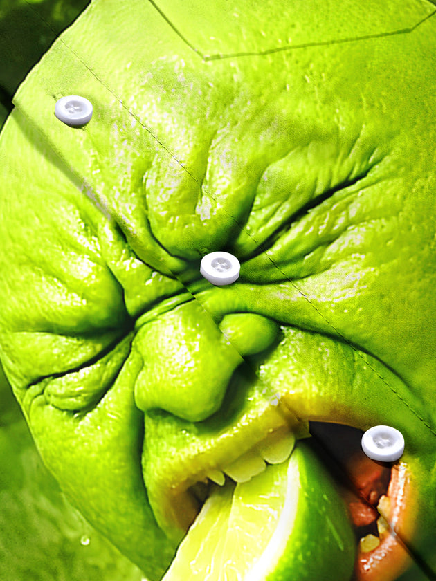 Hawaiian Lemon Men's Pocket Short Sleeve Shirts