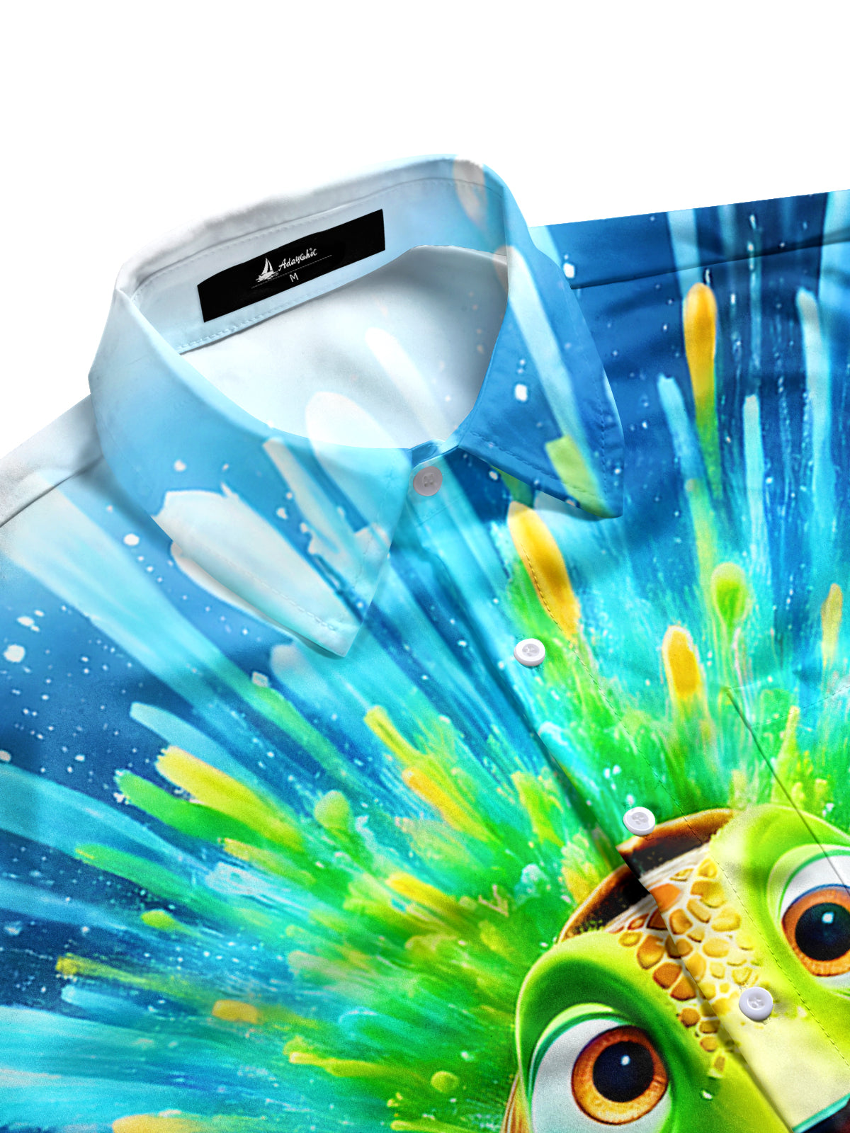 Hawaiian Turtle Men's Pocket Short Sleeve Shirts