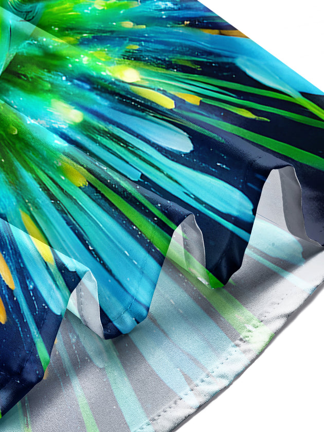 Hawaiian Turtle Men's Pocket Short Sleeve Shirts