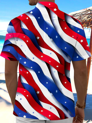 men's pocket shirt back view