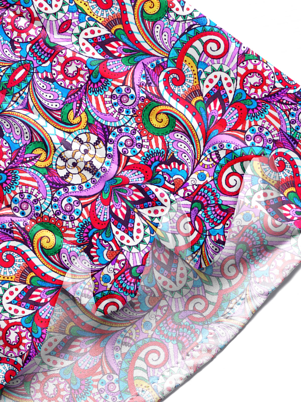 Floral Men's Pocket Short Sleeve Shirts