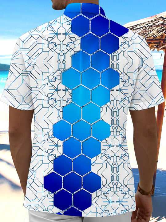 men's pocket shirt back view