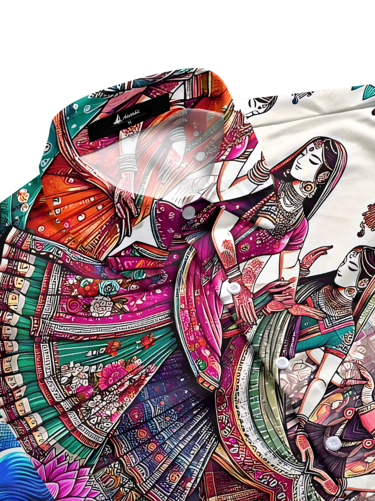 Art Print Men's Pocket Short Sleeve Shirts