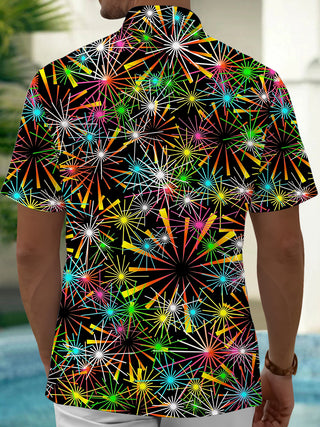 men's pocket shirt back view
