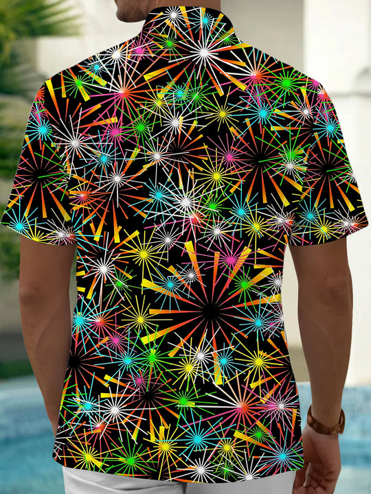 men's pocket shirt back view