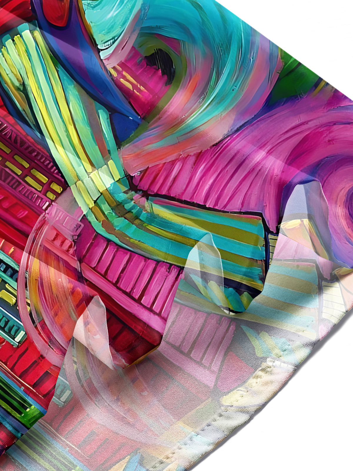 Mardi Gras Art Print Men's Pocket Short Sleeve Shirts