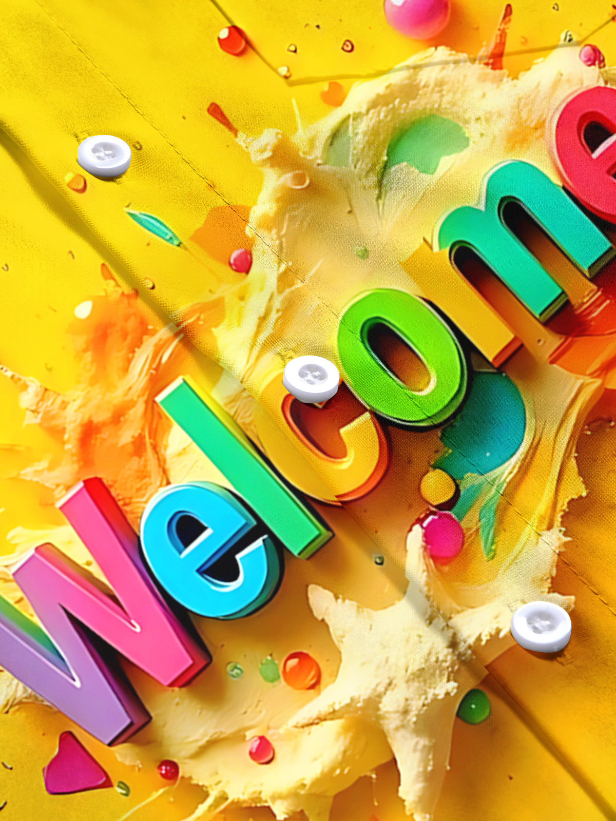 Welcome Men's Pocket Short Sleeve Shirts