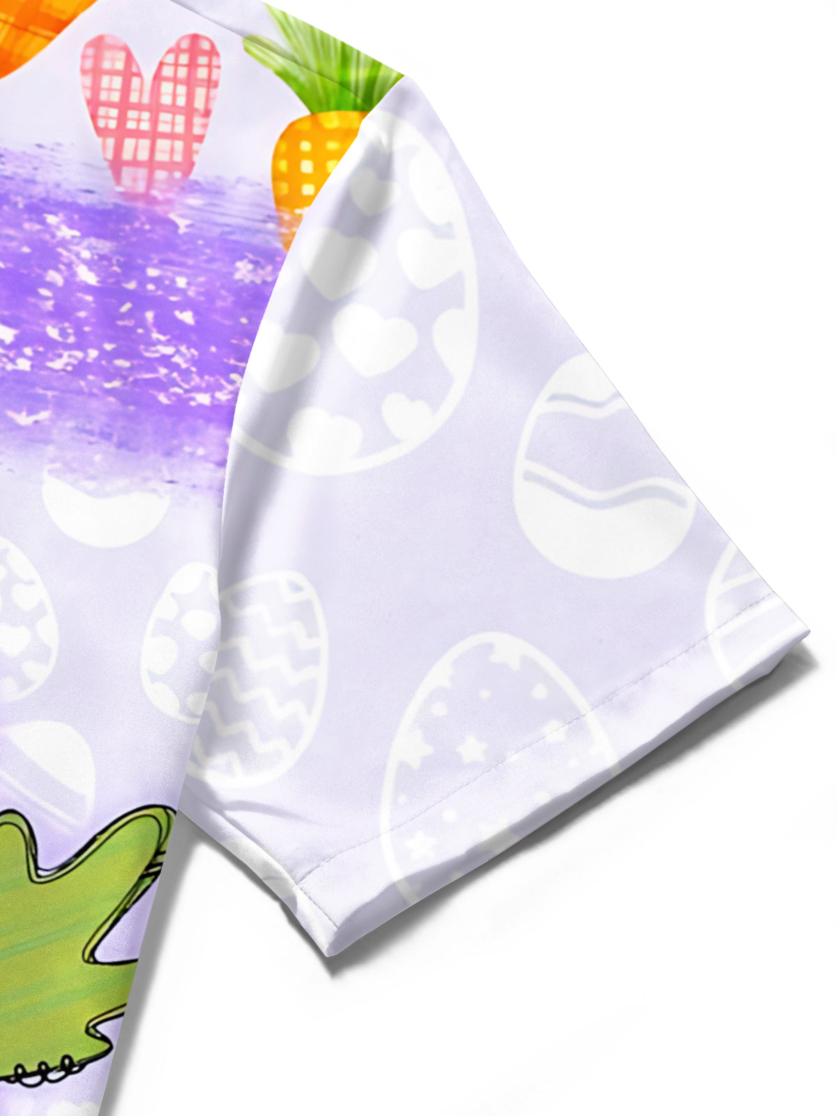 Hoppy Easter Men's Pocket Short Sleeve Shirts