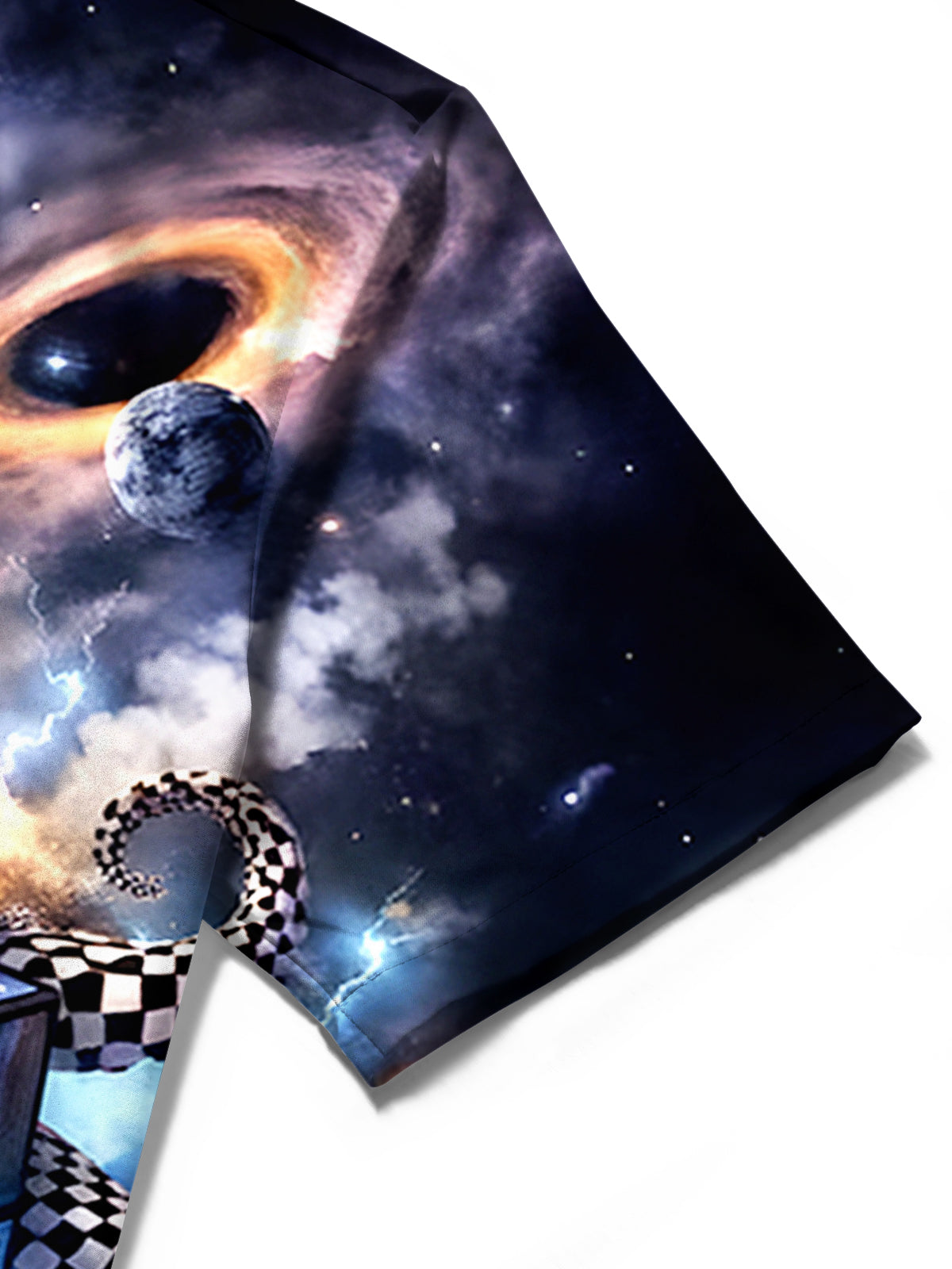 Octopus Rubik's Cube Men's Pocket Short Sleeve Shirts