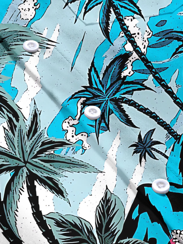 men's Hawaiian shirt tropical beach vacation