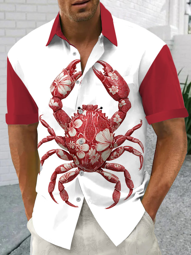 men's shirt front view