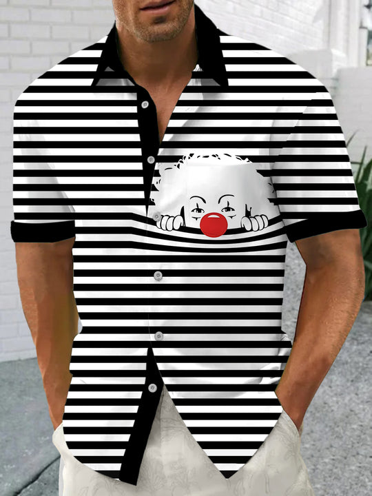 men's shirt front view