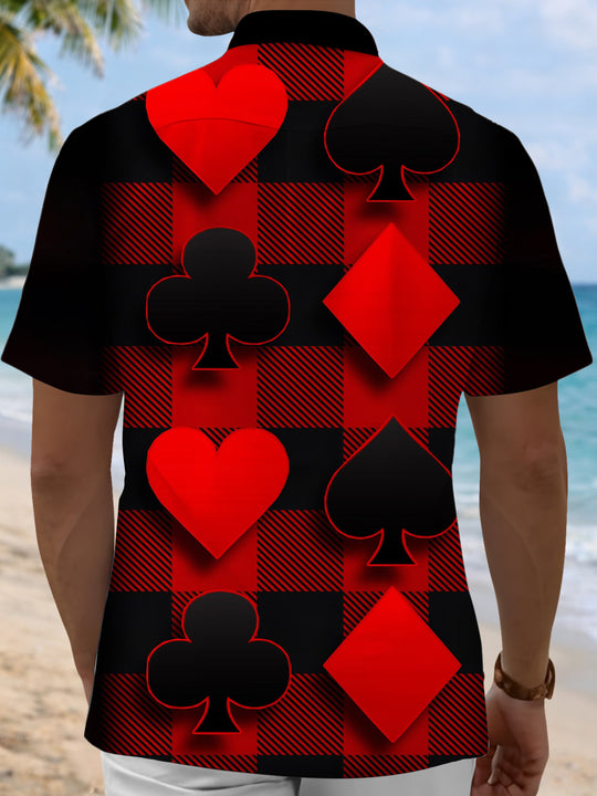 men's pocket shirt back view