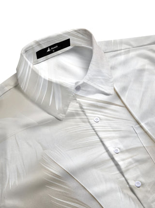 men's aloha shirt back view