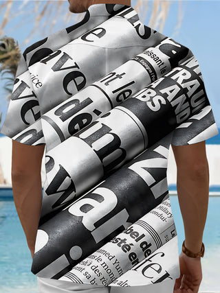 men's pocket shirt back view