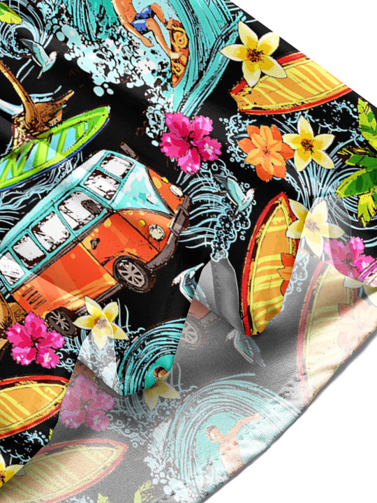 men's Hawaiian shirt tropical beach vacation