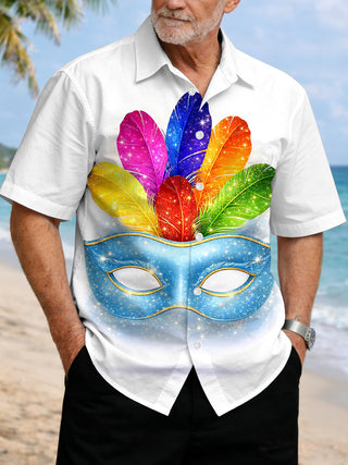 men's shirt front view