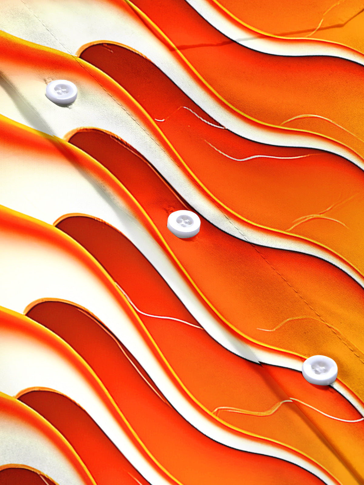 Abstract Men's Pocket Short Sleeve Shirts