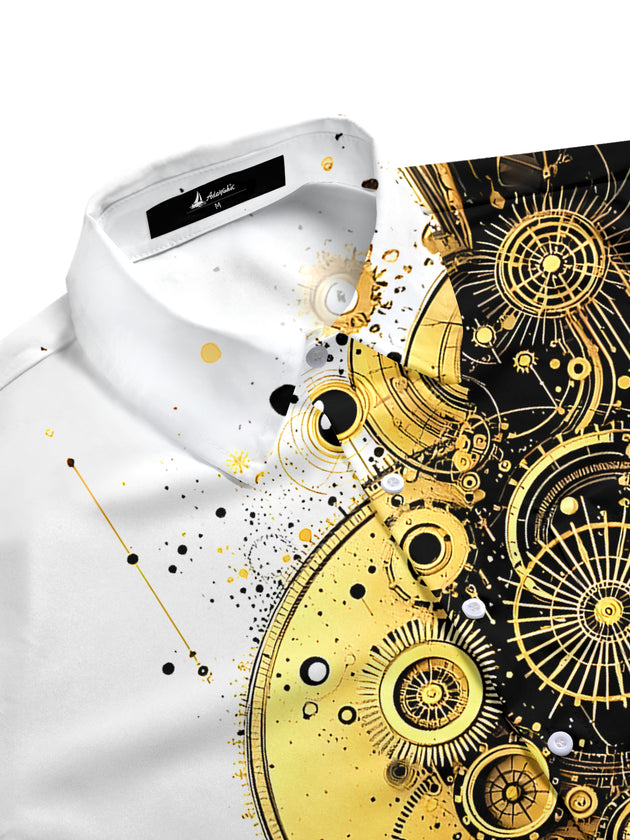 Men's half sleeve pocket shirt side view
