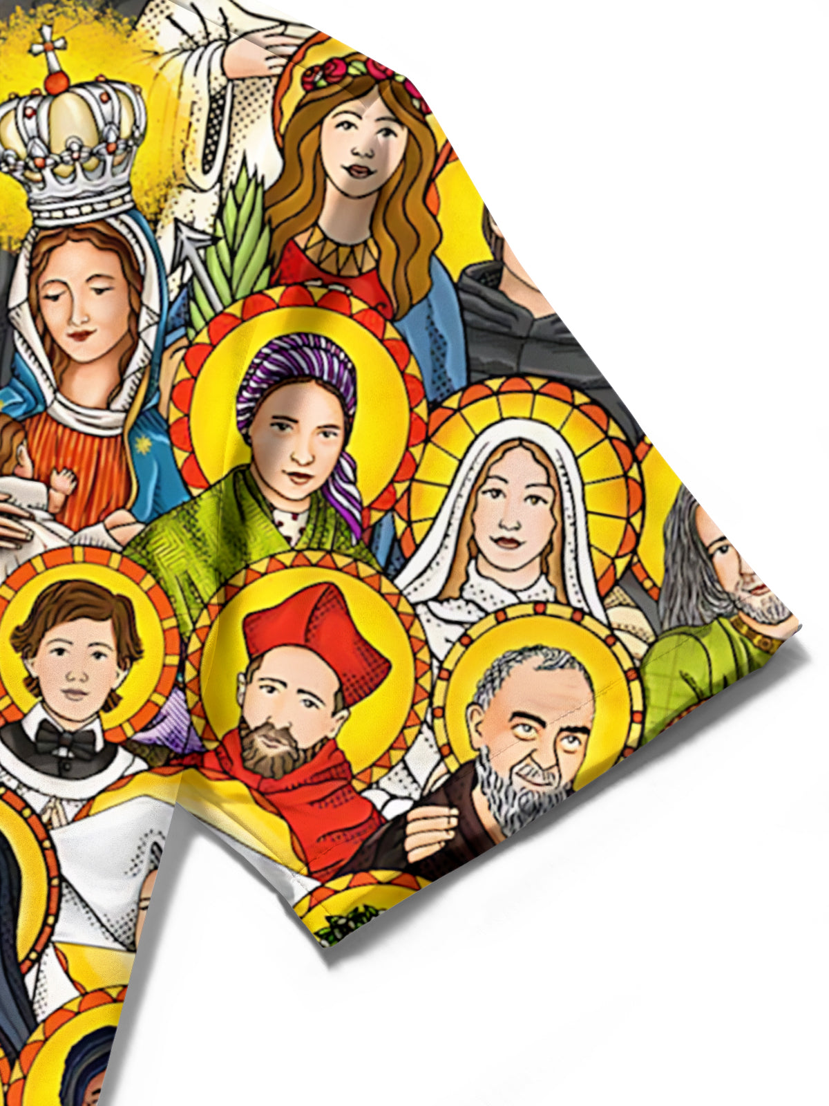 Christian Print Men's Pocket Short Sleeve Shirts