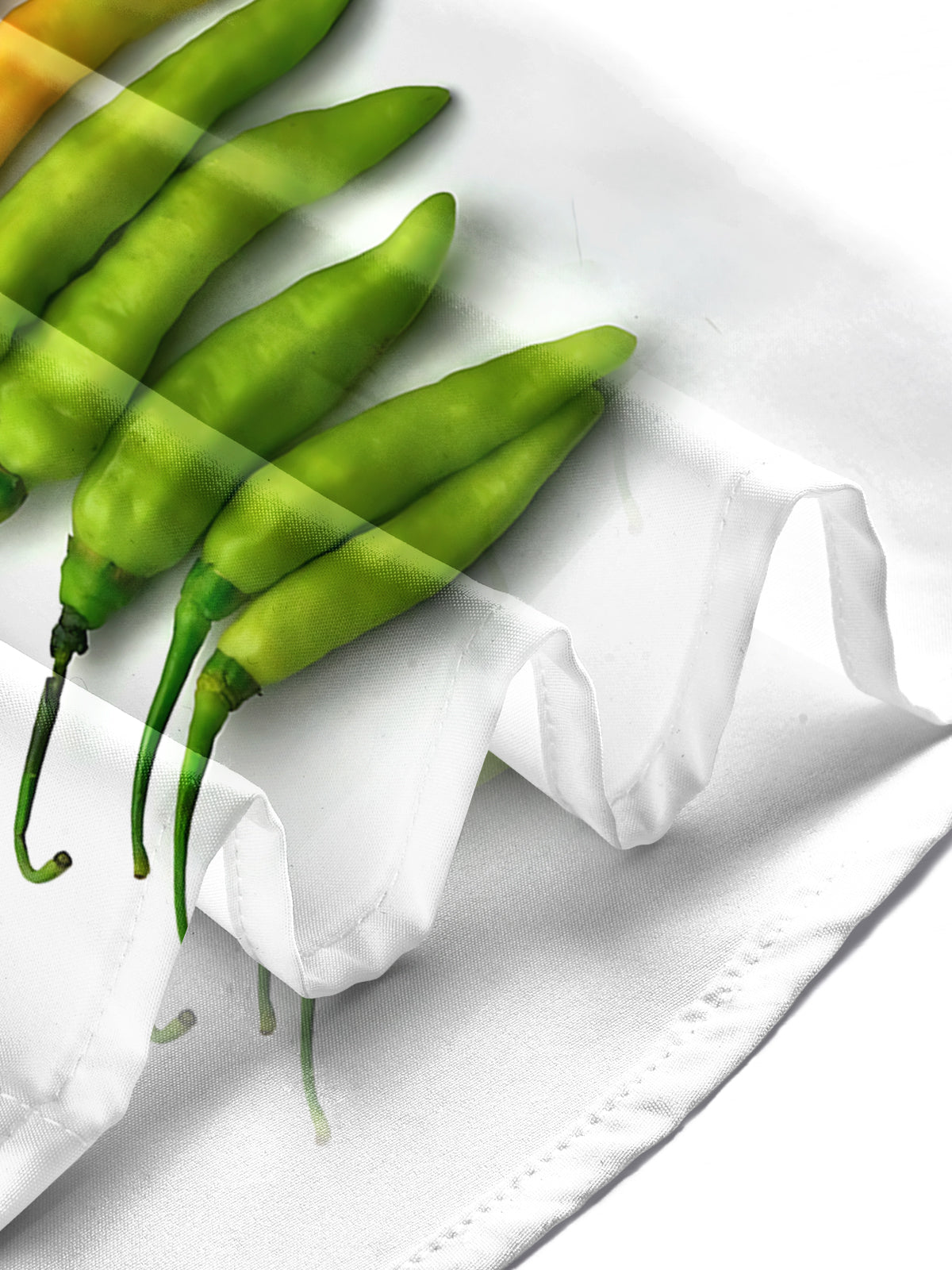 Chili Print Men's Pocket Short Sleeve Shirts