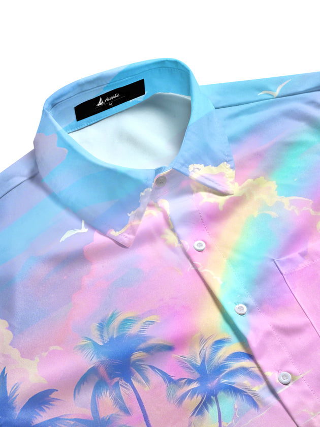 men's tropical shirt side view