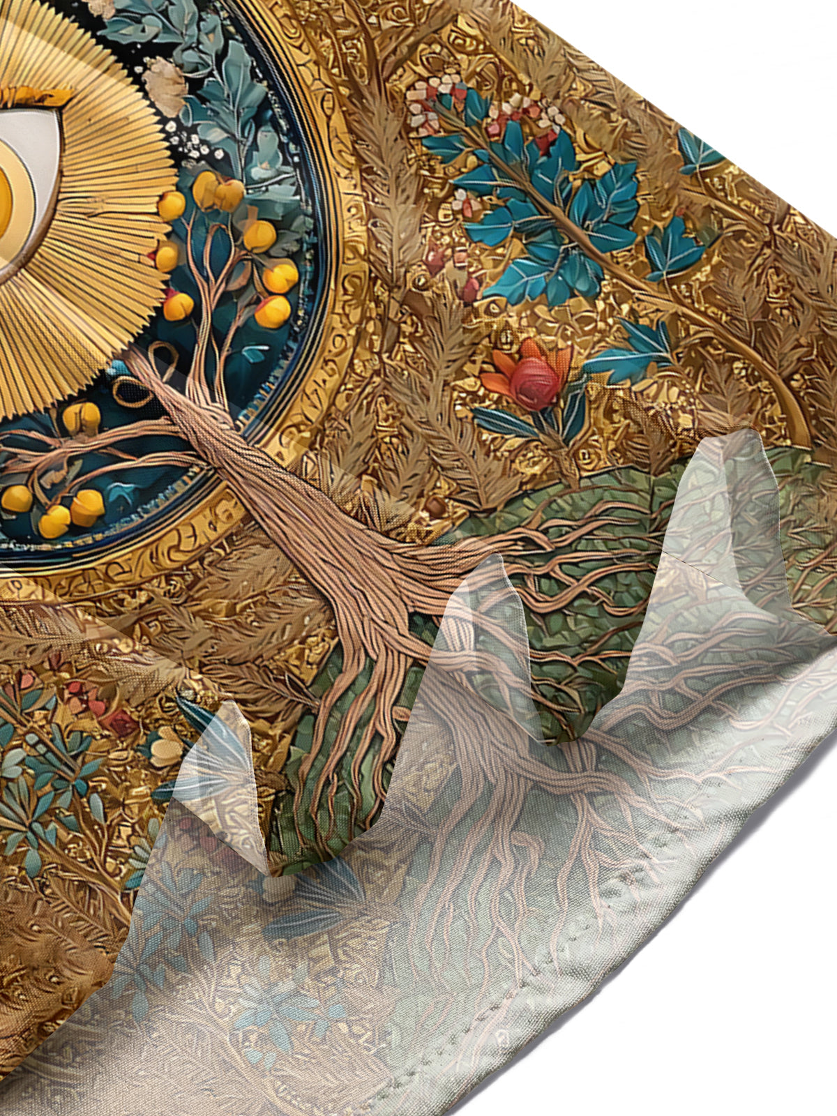 Vintage Print Men's Pocket Short Sleeve Shirts