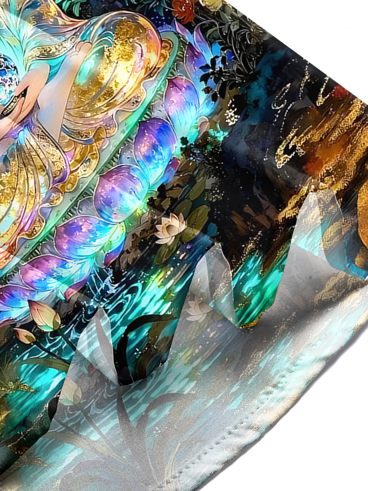 Buddhism Buddha Ficus Religiosa Men's Pocket Short Sleeve Shirts