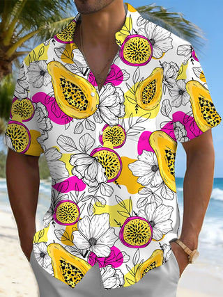 men's shirt front view